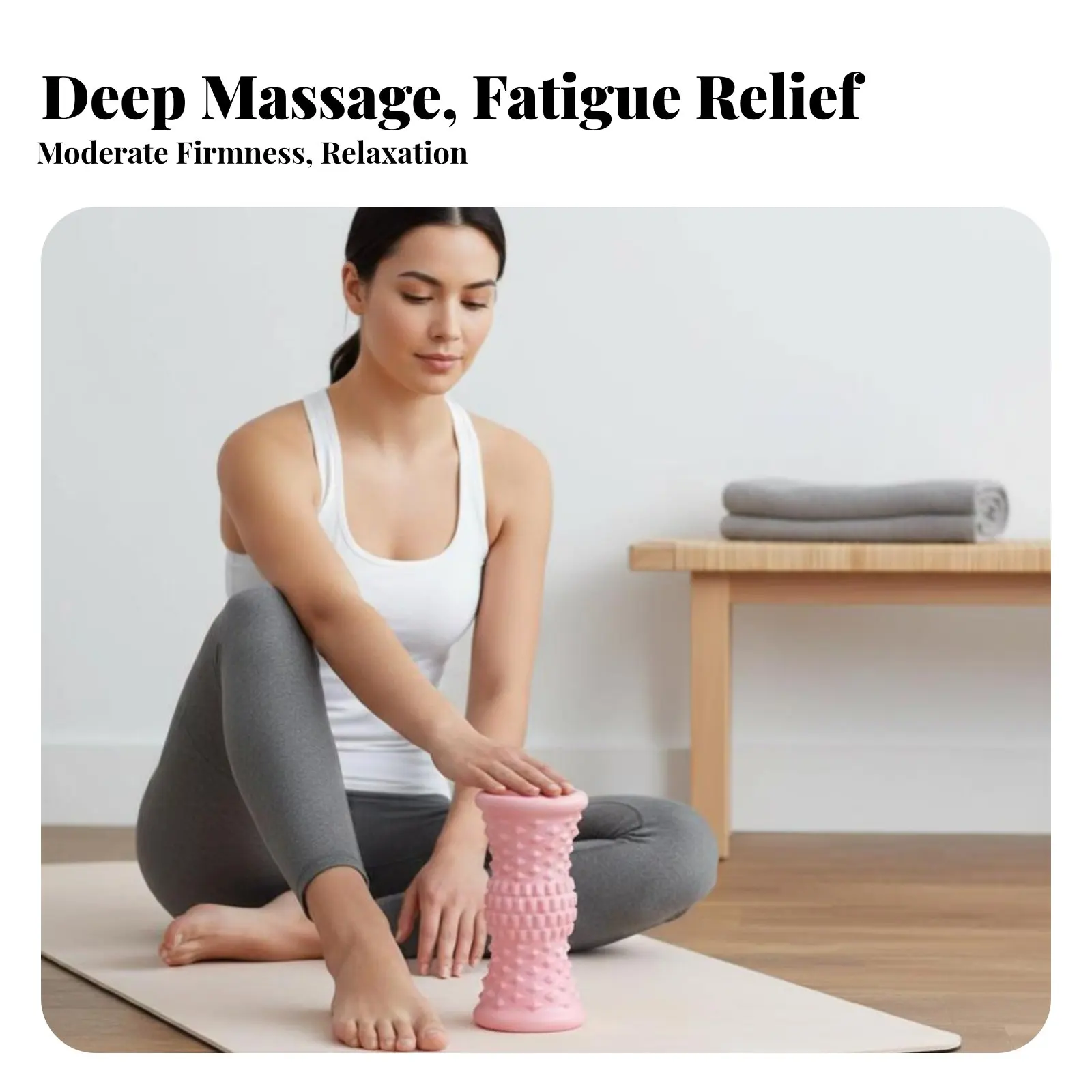 Massage Roller, Stretching Foot Slimming Leg Roller, Limb Relaxation Foam Axis, Fitness Equipment
Massage Roller, Stretching Foot Slimming Leg Roller, Limb Relaxation Foam Axis, Fitness Equipment