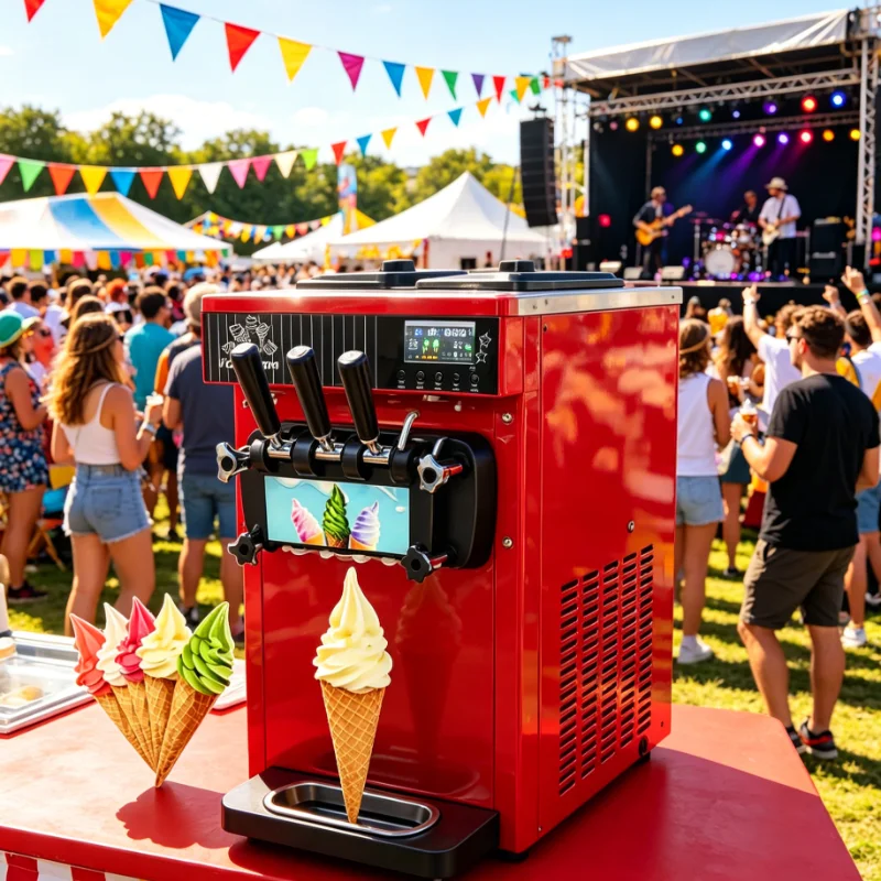 Customized Electric Ice Cream Gelato Maker, Automatic Frozen Yogurt Sorbet Machine, Soft Serve Homemade with No Pre-freezing
Customized Electric Ice Cream Gelato Maker, Automatic Frozen Yogurt Sorbet Machine, Soft Serve Homemade with No Pre-freezing