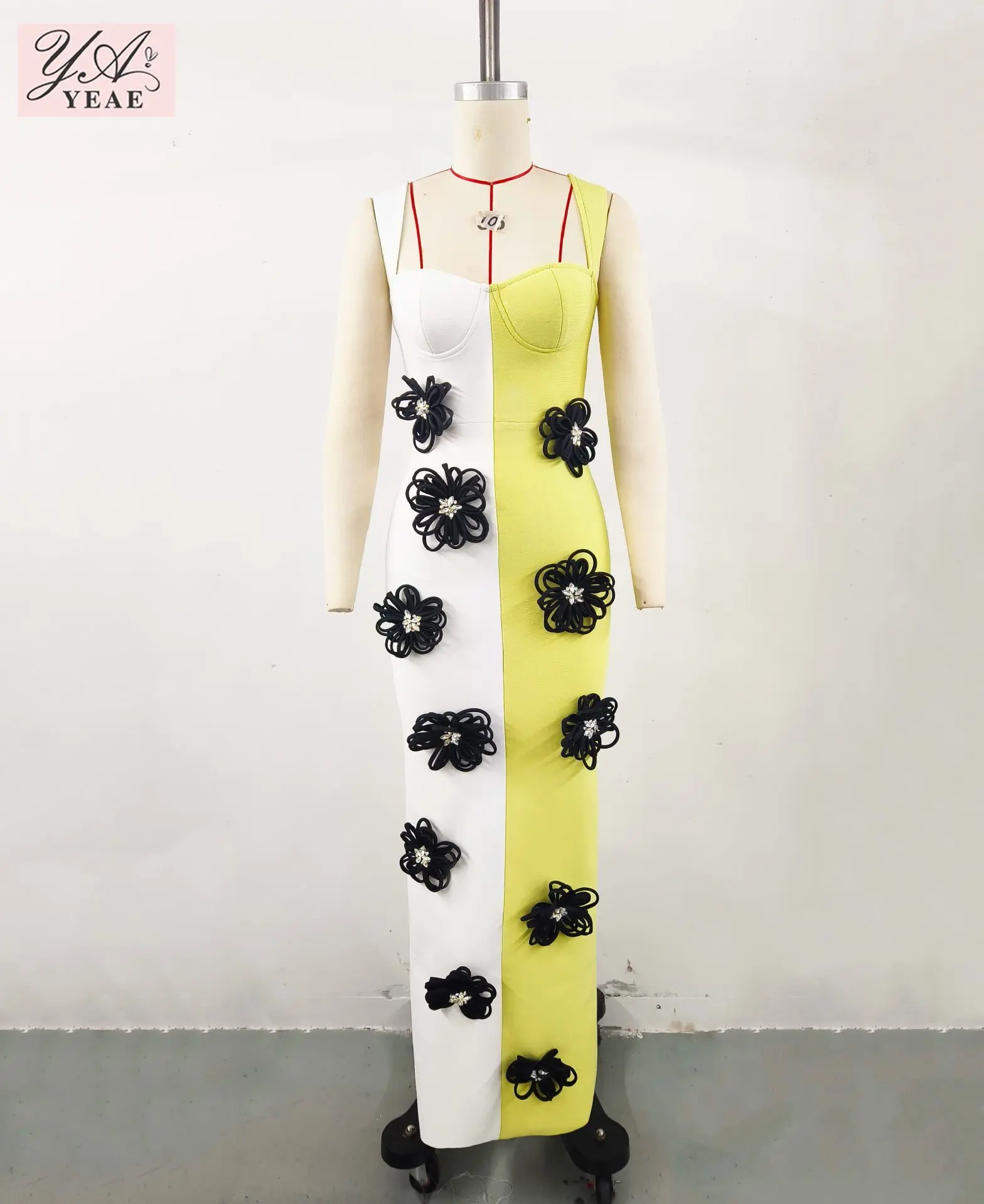 Slimming Spliced Diamonds Dresses for Women Square Neck Sleeveless Patchwork 3D Flower Dress Female Temperament New
Slimming Spliced Diamonds Dresses for Women Square Neck Sleeveless Patchwork 3D Flower Dress Female Temperament New