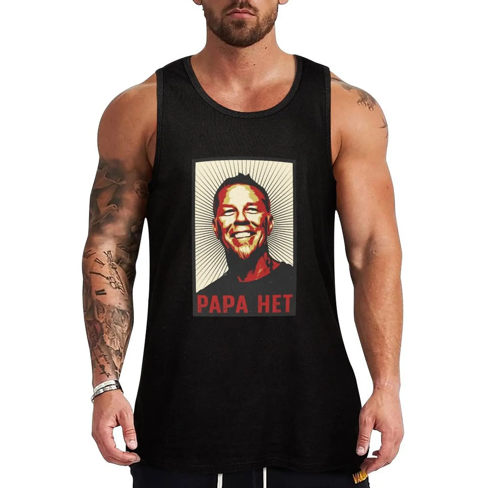 Mens My Favorite Heavy Metal Papa Het Tank Top Workout Athletic Tank Top Breathable Sleeveless Wear
Mens My Favorite Heavy Metal Papa Het Tank Top Workout Athletic Tank Top Breathable Sleeveless Wear