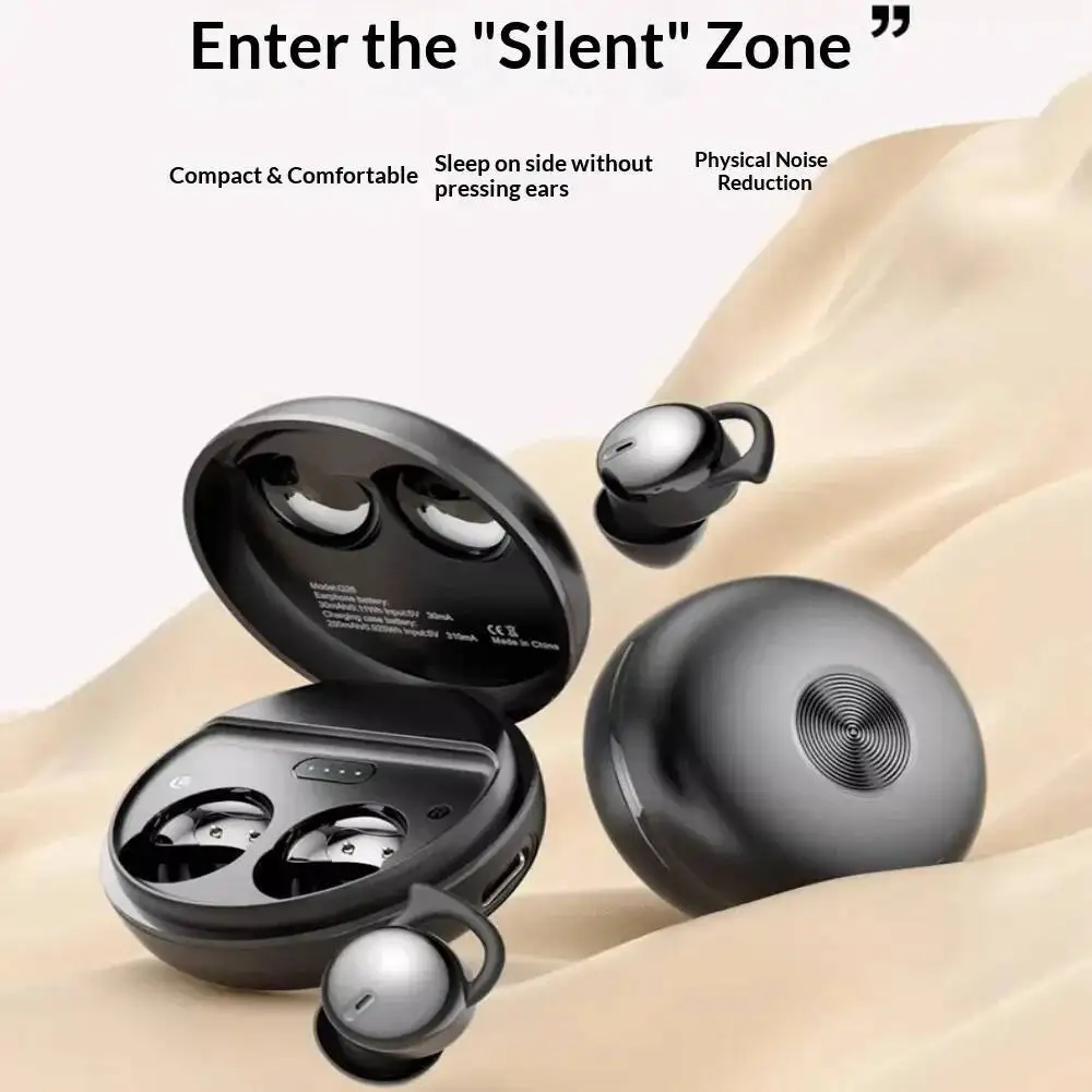 Bluetooth 5.4 Sleeping Headphones In-Ear Painless Wearing Long Battery Life 2.5g Lightweight Mini Invisible Hifi Stereo Headset
Bluetooth 5.4 Sleeping Headphones In-Ear Painless Wearing Long Battery Life 2.5g Lightweight Mini Invisible Hifi Stereo Headset