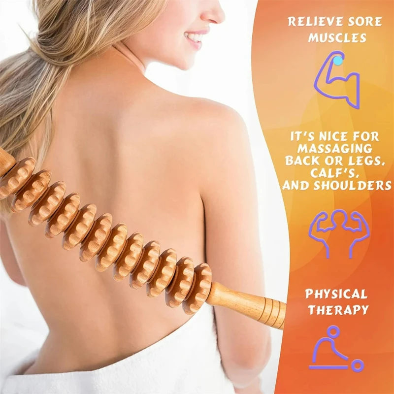 Curved Wood Therapy Massage Roller Tools, Lymphatic Drainage, Cellulite Massage & Wooden Muscle Roller Stick Waist and Thigh
Curved Wood Therapy Massage Roller Tools, Lymphatic Drainage, Cellulite Massage & Wooden Muscle Roller Stick Waist and Thigh