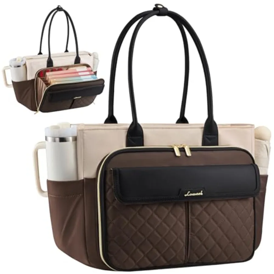 LOVEVOOK Teacher Tote Bag for Women, Laptop Bag Briefcase with Accordion File Pocket, Nurse Handbag for Work, Travel, College 4
LOVEVOOK Teacher Tote Bag for Women, Laptop Bag Briefcase with Accordion File Pocket, Nurse Handbag for Work, Travel, College 4