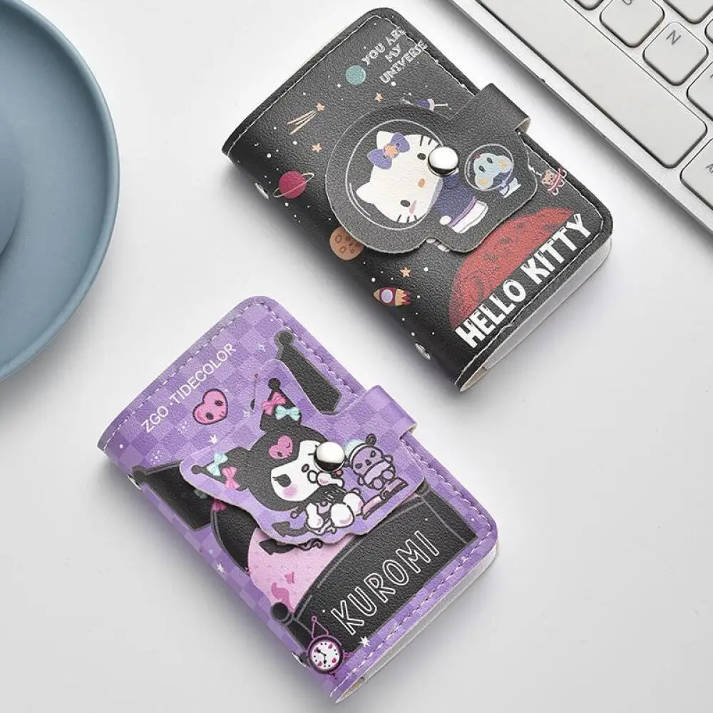 New Sanrio Card Bag Hello Kitty Kuromi Melody Bank Cards ID Card Storage Kawaii Multifunctional Card Bag
New Sanrio Card Bag Hello Kitty Kuromi Melody Bank Cards ID Card Storage Kawaii Multifunctional Card Bag