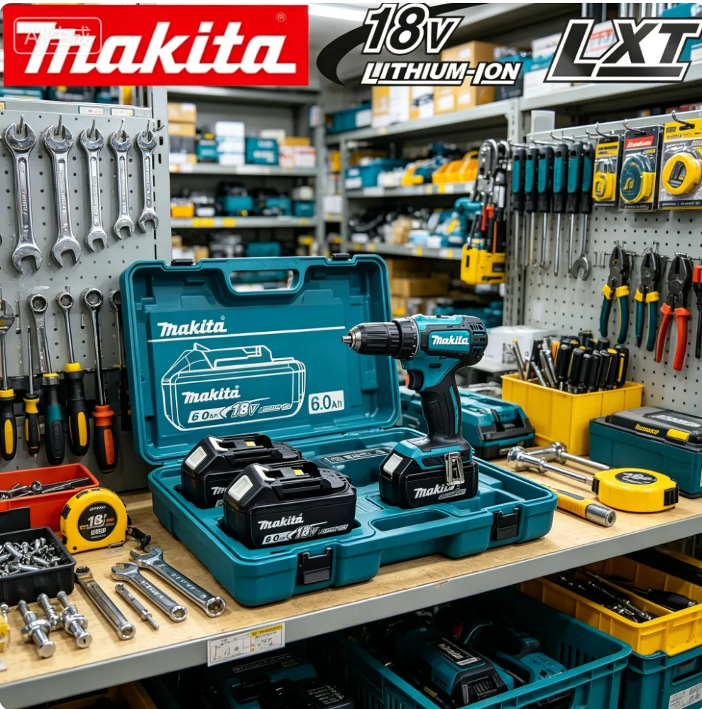 100% Genuine 18V Makita 6Ah for Makita Battery BL1840 BL1830B BL1850B BL1850 BL1860 BL1815 Replacement Lithium Battery
100% Genuine 18V Makita 6Ah for Makita Battery BL1840 BL1830B BL1850B BL1850 BL1860 BL1815 Replacement Lithium Battery