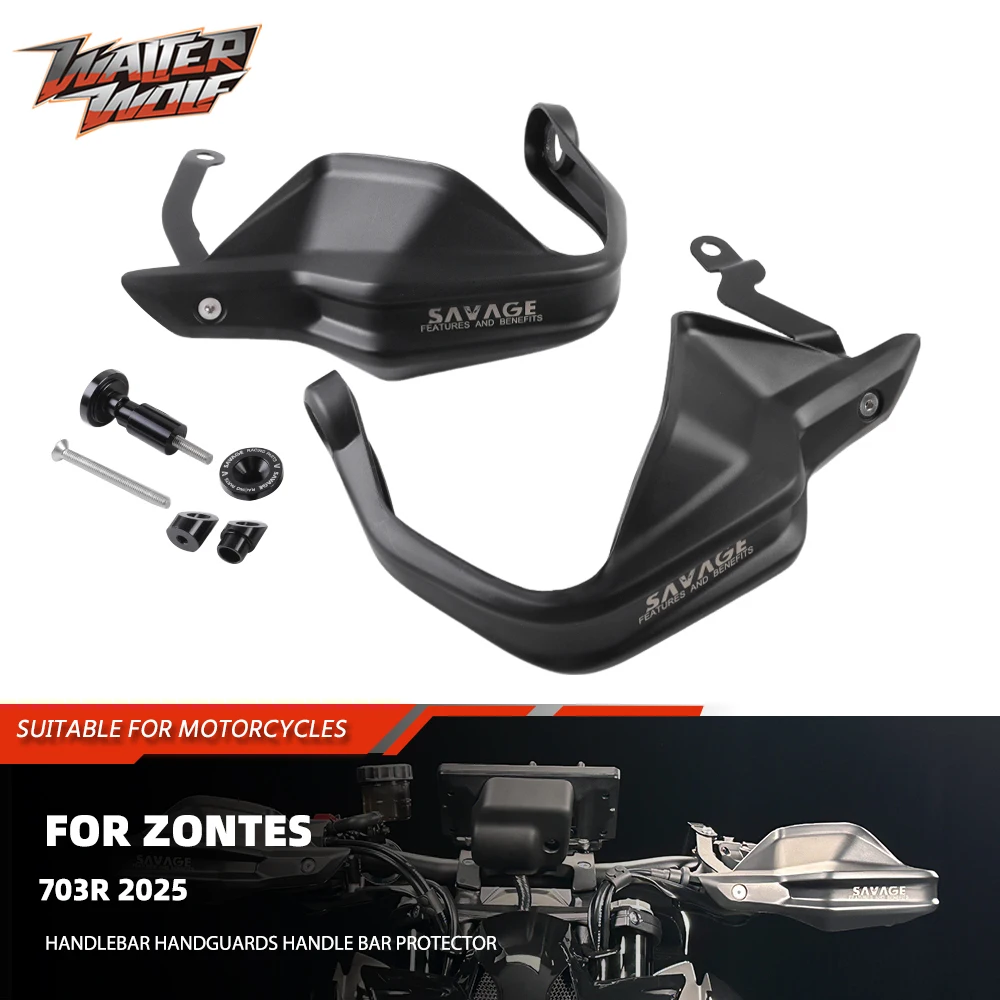 Motorcycle Handguards Shield Hand Guard Levers Protector For ZONTES 703R ZT703R ZT 703R 2025 HandleBar Windshield Accessories
Motorcycle Handguards Shield Hand Guard Levers Protector For ZONTES 703R ZT703R ZT 703R 2025 HandleBar Windshield Accessories