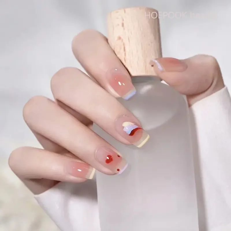 24pcs French Rainbow Heart Finished Acrylic Fake Nails Art Full Coverage Waterproof Press On False Nails Set Free Shipping Items
24pcs French Rainbow Heart Finished Acrylic Fake Nails Art Full Coverage Waterproof Press On False Nails Set Free Shipping Items