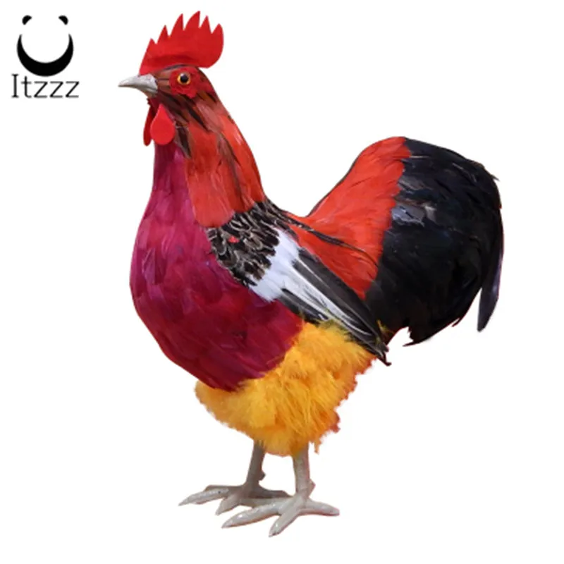 Real feathers color cock simulation farm animal statue home decoration photography props
Real feathers color cock simulation farm animal statue home decoration photography props