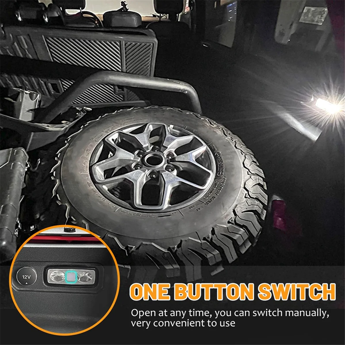 Rear Ceiling Lights for Ford Bronco 2021-2023 Accessories, LED Reading Light, Trunk Cargo Lamp Rear Courtesy Light jasmine
Rear Ceiling Lights for Ford Bronco 2021-2023 Accessories, LED Reading Light, Trunk Cargo Lamp Rear Courtesy Light jasmine