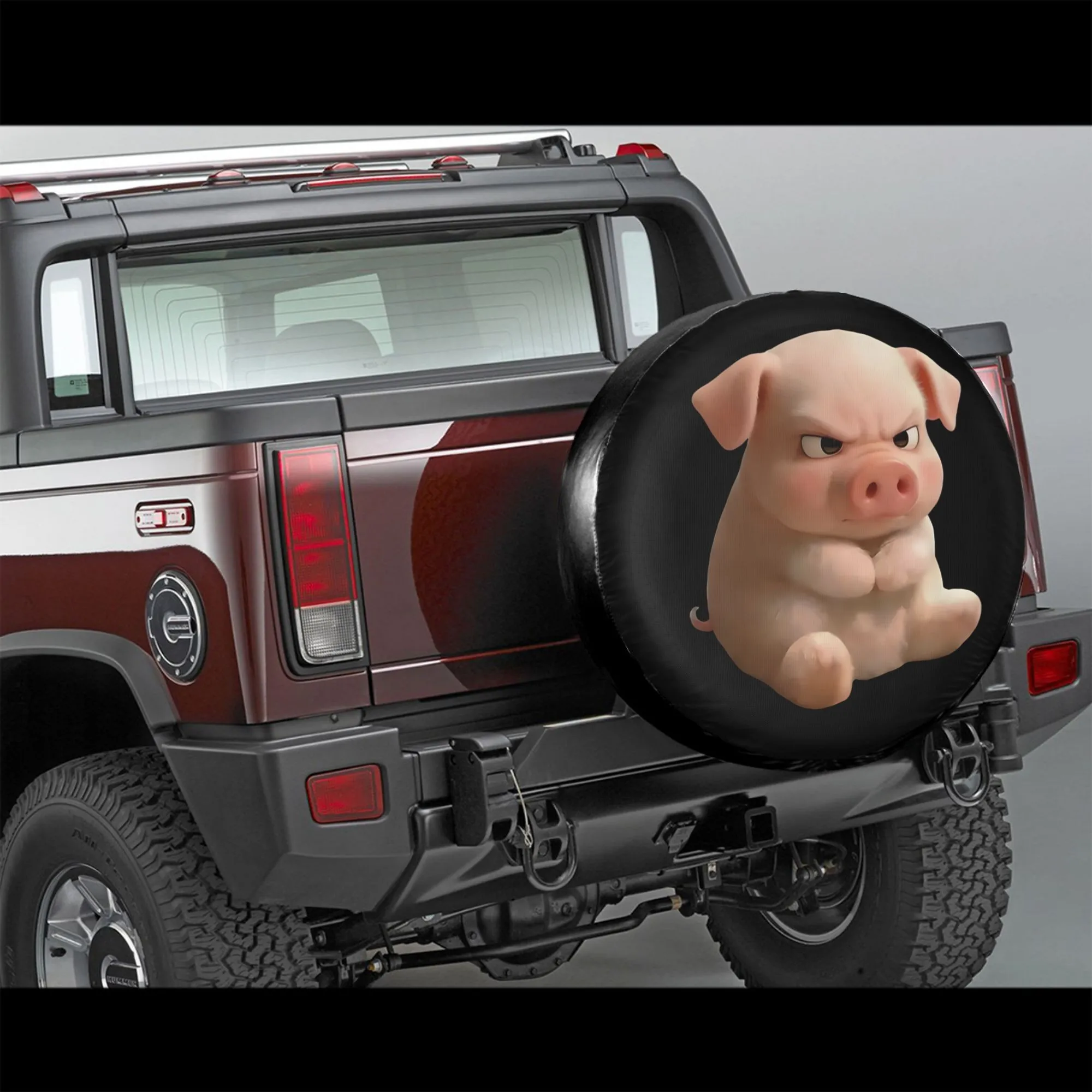 Pig Spare Tire Cover Waterproof Polyester Decorative Protector for SUV Truck
Pig Spare Tire Cover Waterproof Polyester Decorative Protector for SUV Truck