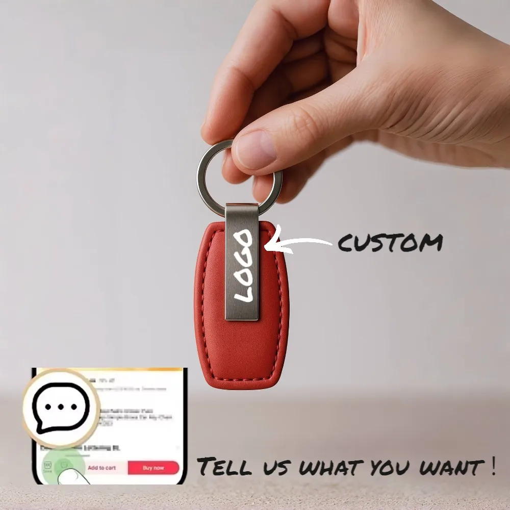 1PC Custom Logo Name Popular Metal Leather Keyring Spot Keychain Hardware Accessorie Buckle for Car Moto Key Ring Pendant Gift
1PC Custom Logo Name Popular Metal Leather Keyring Spot Keychain Hardware Accessorie Buckle for Car Moto Key Ring Pendant Gift