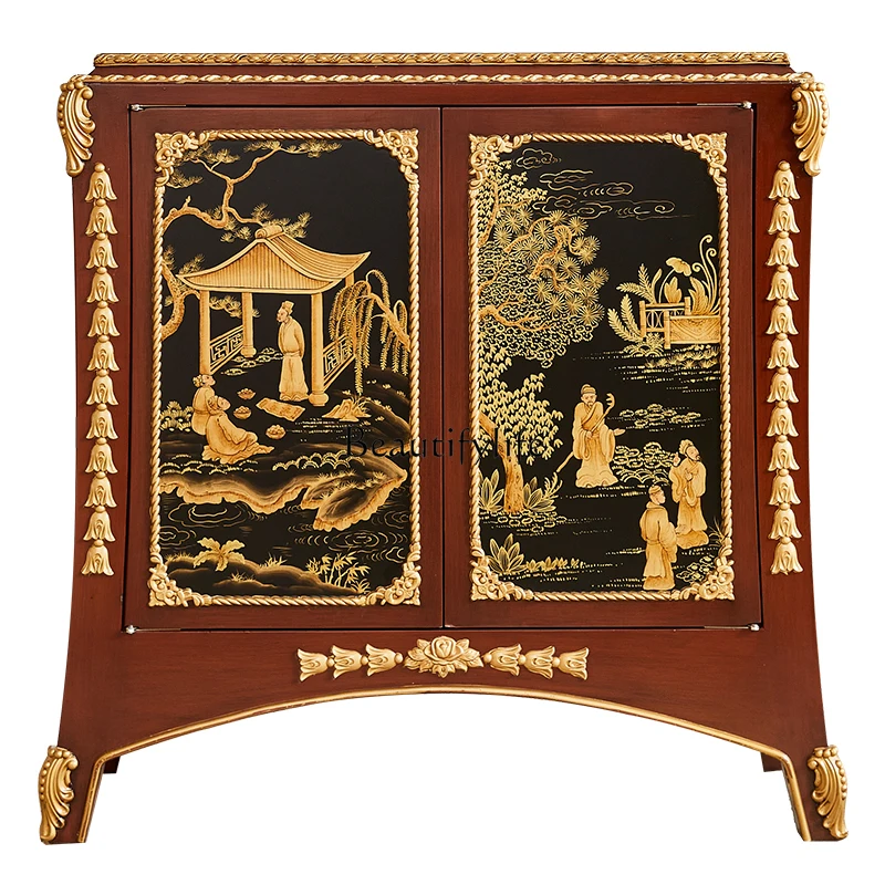 *French Chinese style luxury classical foyer entrance shoe cabinet European style
*French Chinese style luxury classical foyer entrance shoe cabinet European style