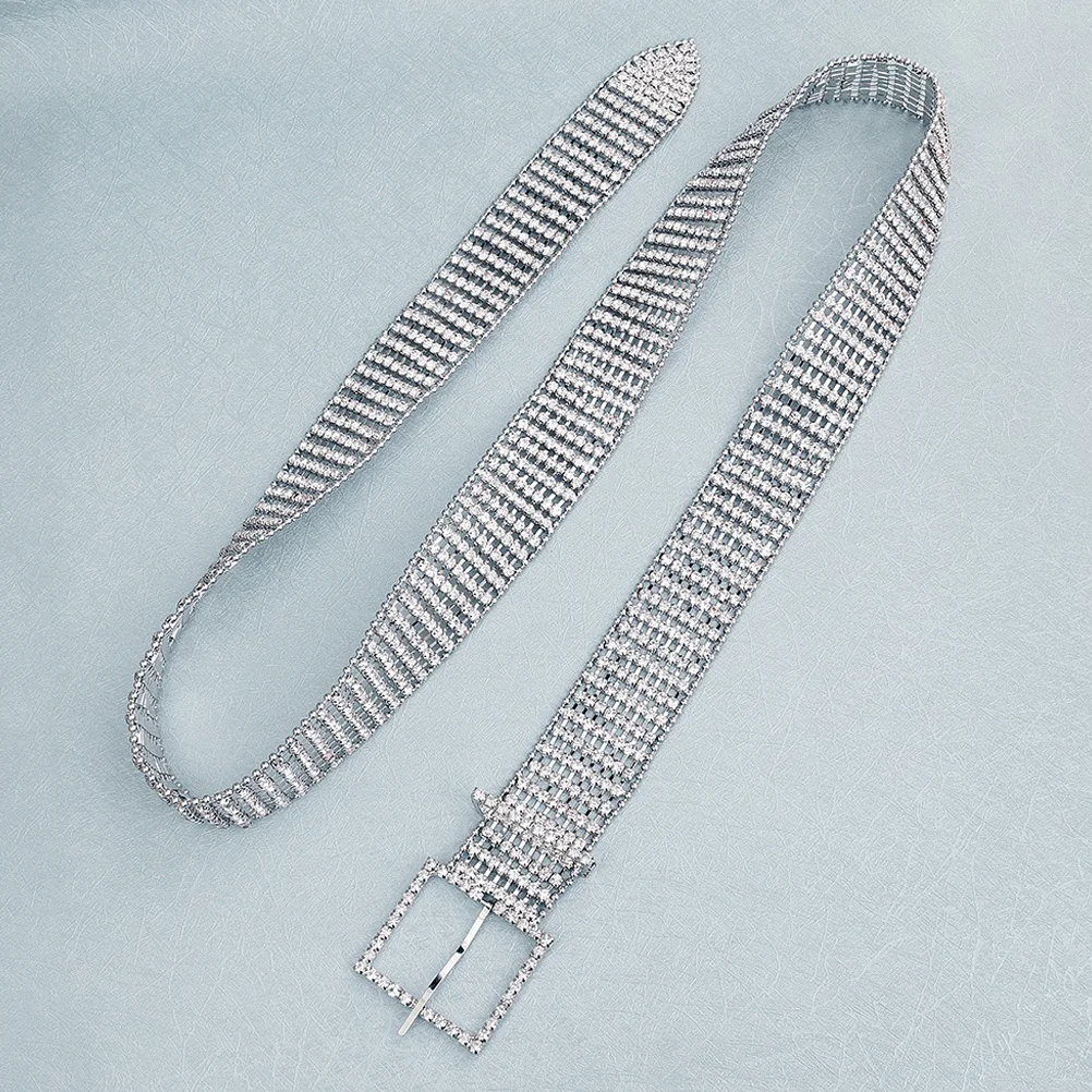 8 Rows Crystal Waist Chain Bridal Belt for Wedding Dress Party Sash Buckle Shine Decorative Waistband Bride Accessory
8 Rows Crystal Waist Chain Bridal Belt for Wedding Dress Party Sash Buckle Shine Decorative Waistband Bride Accessory