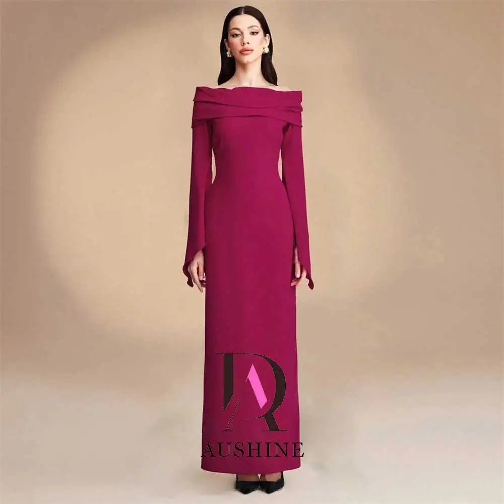 Aushine Customized Birthday Evening Dress Floor Length Sleeveless Summer Elegant Wedding Party Gowns For Women Arab 2024Fu
Aushine Customized Birthday Evening Dress Floor Length Sleeveless Summer Elegant Wedding Party Gowns For Women Arab 2024Fu