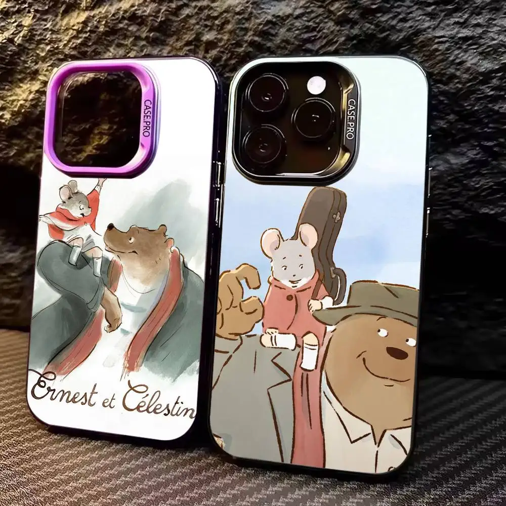 Ernest and Celestine Phone Case For iPhone17,16,15,14,13,12,11 Plus,Pro Max Colored Silver Plated Inside Cover
Ernest and Celestine Phone Case For iPhone17,16,15,14,13,12,11 Plus,Pro Max Colored Silver Plated Inside Cover
