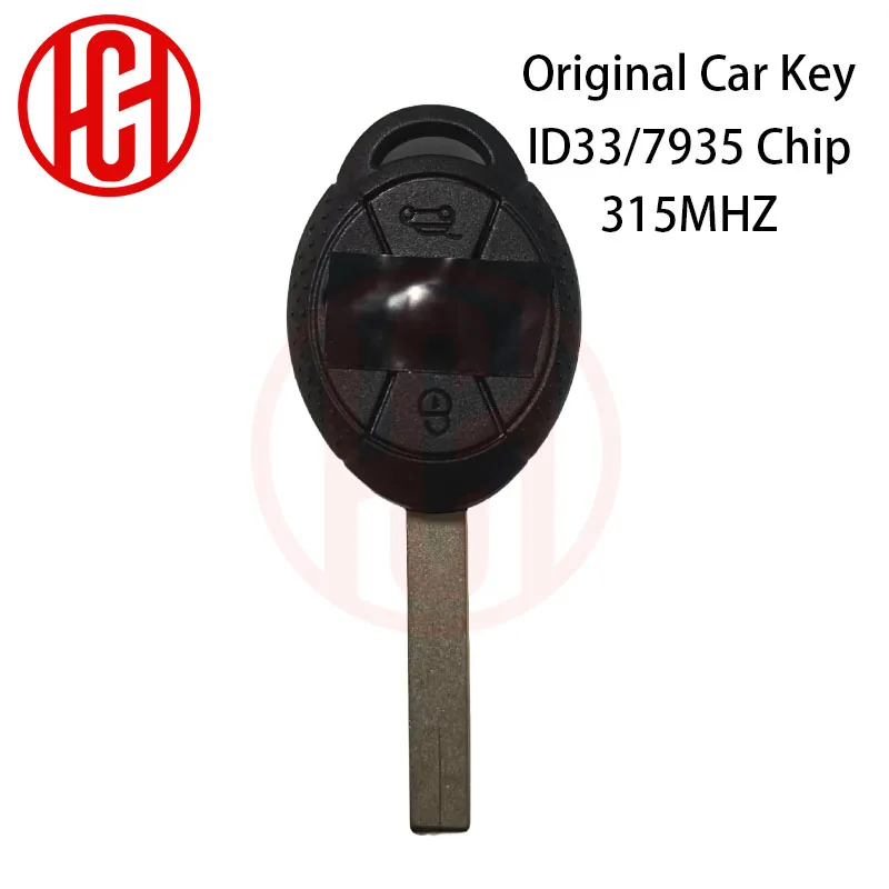 Оригинальный автомобильный ключ FCCID LX8F2V ID33/7935 чип 315 МГц дистанционный брелок 3 кнопки для BMW Mini Cooper 2005-2007 оригинальный автомобильный ключ 
Оригинальный автомобильный ключ FCCID LX8F2V ID33/7935 чип 315 МГц дистанционный брелок 3 кнопки для BMW Mini Cooper 2005-2007 оригинальный автомобильный ключ