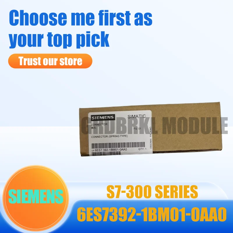 Brand New Original SIEMENS 6ES7392-1BJ00-0AA0 6ES7392-1BM01-0AA0 S7-300 Front Connector
Brand New Original SIEMENS 6ES7392-1BJ00-0AA0 6ES7392-1BM01-0AA0 S7-300 Front Connector