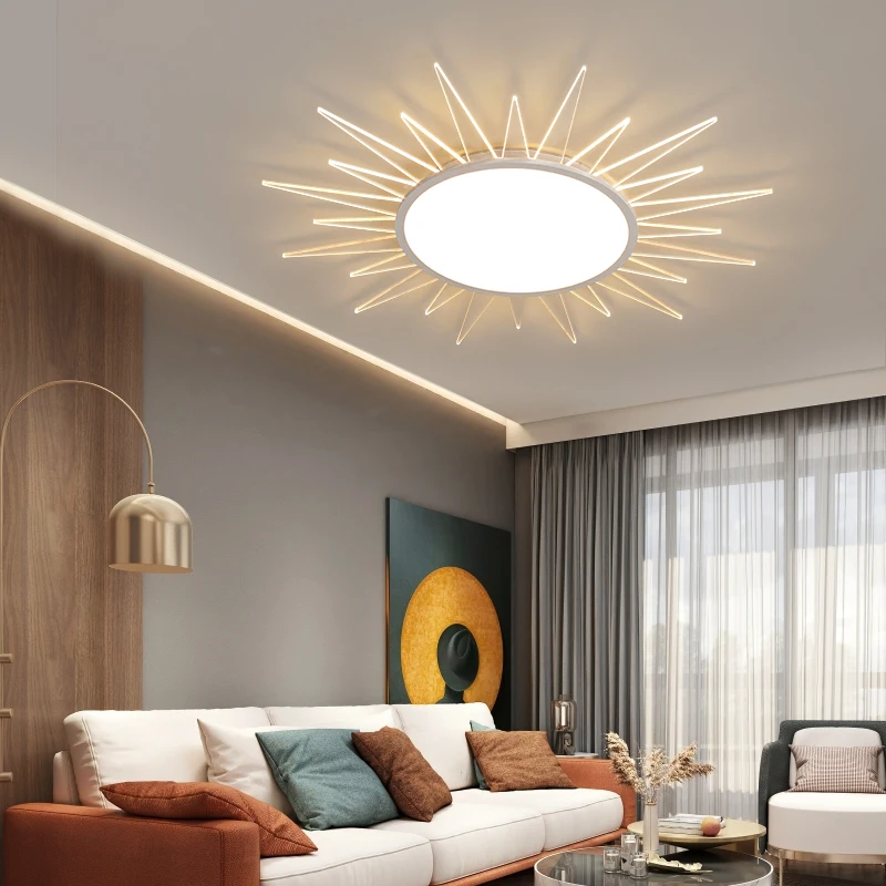 Modern Acrylic Sun Shape Ceiling Lamp for Living Study Room Indoor Lamp Foyer Flush Mount Ceiling Light Indoor Luminaires
Modern Acrylic Sun Shape Ceiling Lamp for Living Study Room Indoor Lamp Foyer Flush Mount Ceiling Light Indoor Luminaires