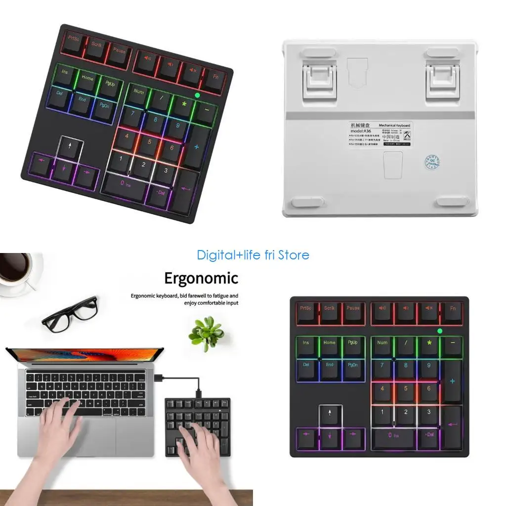 E06D Corded 34 Corded Mechanical Numeric Keypad USB External Keyboard Notebook
E06D Corded 34 Corded Mechanical Numeric Keypad USB External Keyboard Notebook