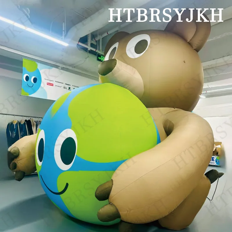 Inflatable cuddle bear, brown and yellow sitting on the ground cuddle bear, outdoor square activity promotion decoration
Inflatable cuddle bear, brown and yellow sitting on the ground cuddle bear, outdoor square activity promotion decoration