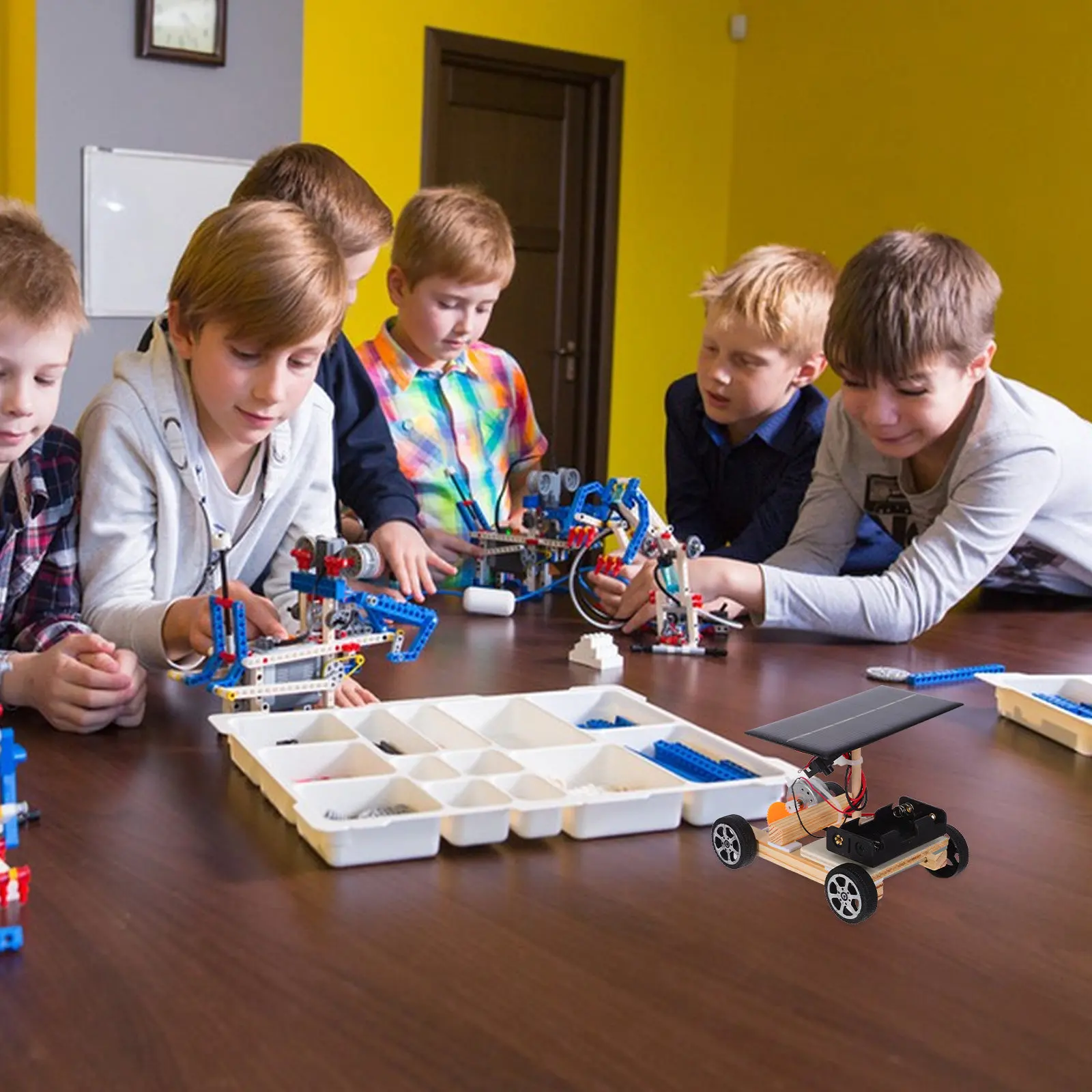 1Pcs Car Creative DIY Stem Engineering Circuit Science Building Educational Kit for Kids Colorful
1Pcs Car Creative DIY Stem Engineering Circuit Science Building Educational Kit for Kids Colorful