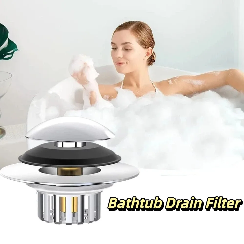 Универсальная заглушка для ванны с механизмом подъема и поворота, крышка слива, фильтр для волос, выдвижной механизм, пробка для слива в ванне
Универсальная заглушка для ванны с механизмом подъема и поворота, крышка слива, фильтр для волос, выдвижной механизм, пробка для слива в ванне