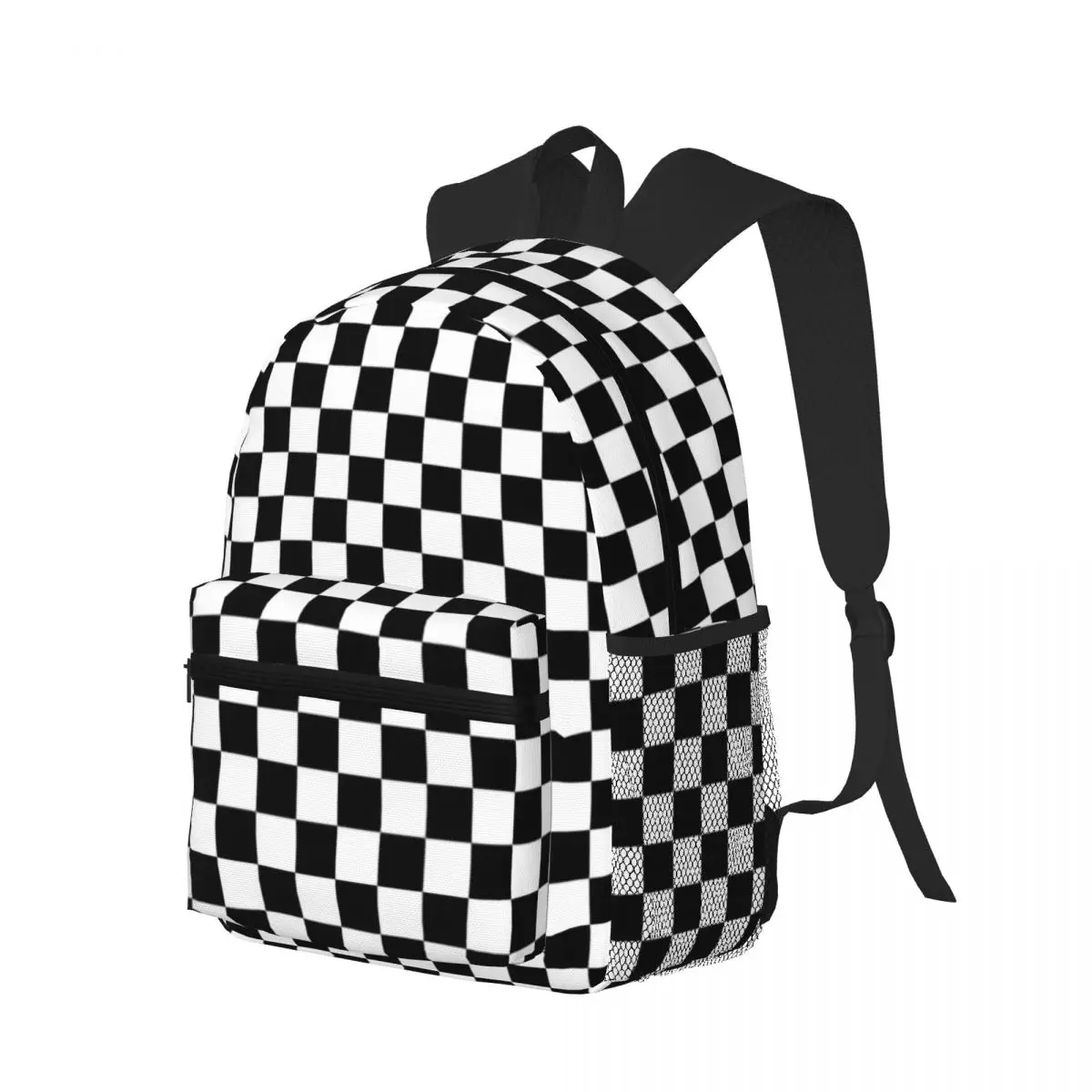 Black And White Checkered Student Backpack School Bag Hiking Travel Daypack for Men Women Bookbag Shoulder Bags
Black And White Checkered Student Backpack School Bag Hiking Travel Daypack for Men Women Bookbag Shoulder Bags