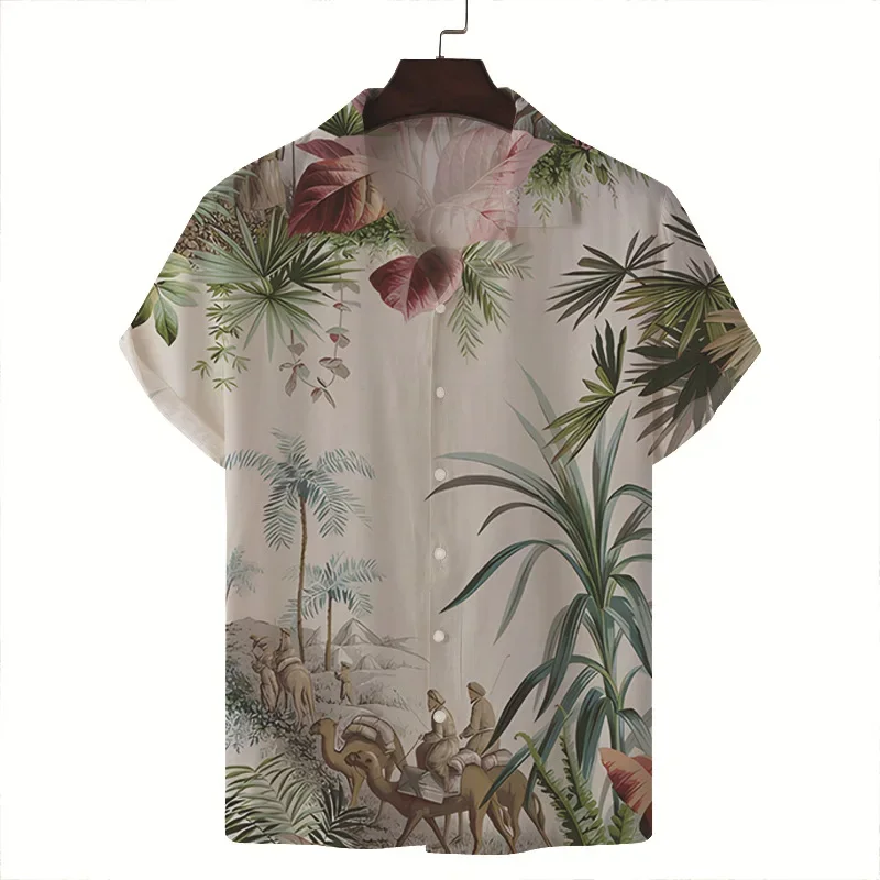 2024 European and American men's floral shirt short sleeved 3D digital printed shirt vacation beach casual top men's plus size
2024 European and American men's floral shirt short sleeved 3D digital printed shirt vacation beach casual top men's plus size