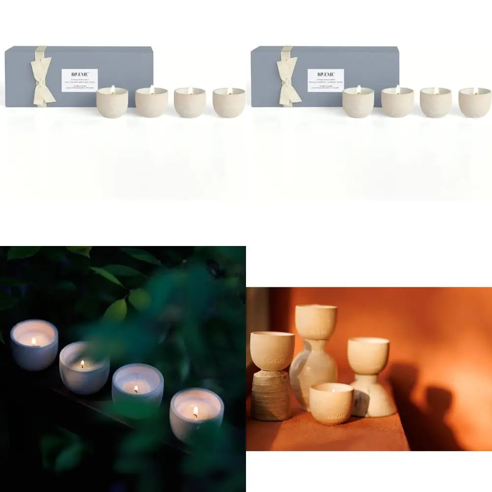 Расслабляющий чайный сервиз Wellness: Белый лотос и чай, эвкалипт, лаймовый, бергамот и мускус, османтус и сандал, 4 упаковки ароматерапии Bl
Расслабляющий чайный сервиз Wellness: Белый лотос и чай, эвкалипт, лаймовый, бергамот и мускус, османтус и сандал, 4 упаковки ароматерапии Bl