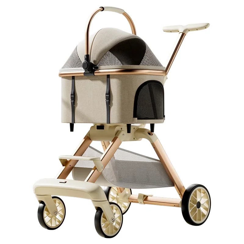 Portable Detachable Pet Stroller Cat and Dog Stroller Lightweight Pet Stroller for Outdoor Travel Foldable Dog Cart
Portable Detachable Pet Stroller Cat and Dog Stroller Lightweight Pet Stroller for Outdoor Travel Foldable Dog Cart
