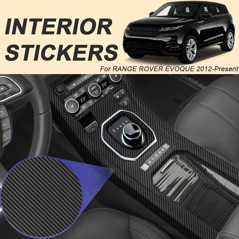 Car Carbon Black Interior Sticker Lifting Window Panel Decal Gear Inner Door Protective Film For RANGE ROVER EVOQUE 2012-2026LHD
Car Carbon Black Interior Sticker Lifting Window Panel Decal Gear Inner Door Protective Film For RANGE ROVER EVOQUE 2012-2026LHD