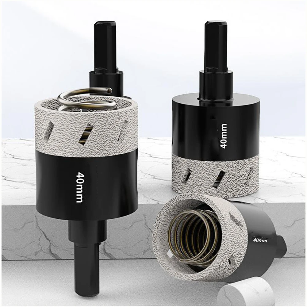 1pc Hex Shank Brazed Drill Bit Brazed Hole Opener Dry Drill Core Bit For Porcelain Tiles Marble Glass Ceramic Crowns Drill Bit
1pc Hex Shank Brazed Drill Bit Brazed Hole Opener Dry Drill Core Bit For Porcelain Tiles Marble Glass Ceramic Crowns Drill Bit