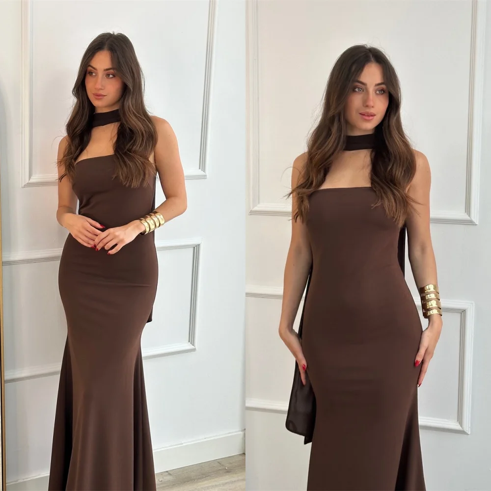 Customized Mermaid Formal Jersey Evening Dress Classic Strapless Sleeveless Homecoming Dress Luxury Special Occasion Gowns
Customized Mermaid Formal Jersey Evening Dress Classic Strapless Sleeveless Homecoming Dress Luxury Special Occasion Gowns