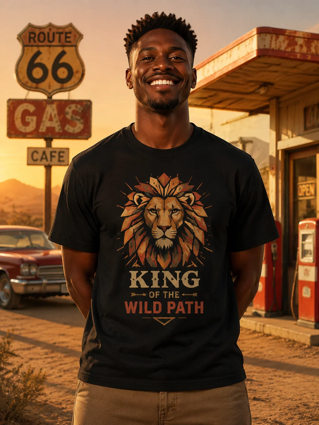 Men Graphic T Shirt Short Sleeve Classic 50% Cotton 50% Polyester Stretch Fabric Lion Chest Retro Print Summer Casual Daily
Men Graphic T Shirt Short Sleeve Classic 50% Cotton 50% Polyester Stretch Fabric Lion Chest Retro Print Summer Casual Daily