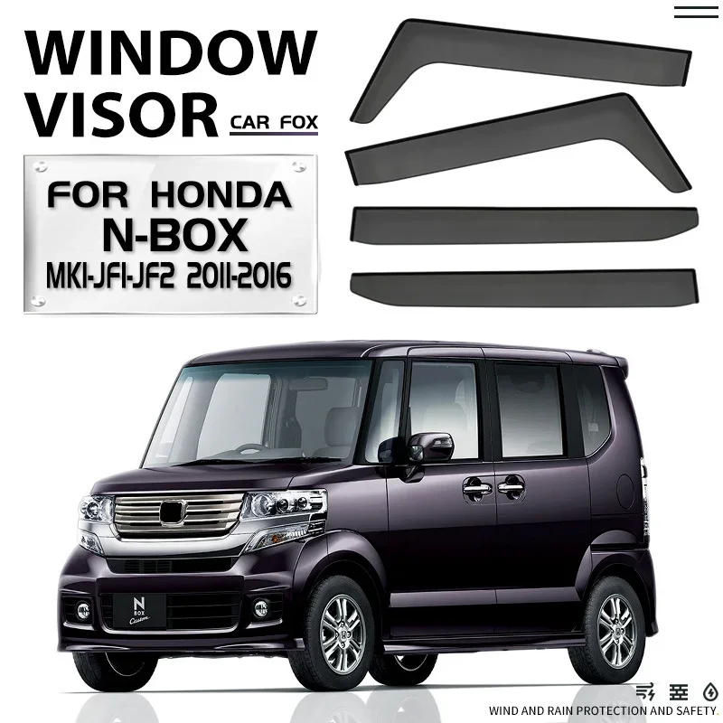 Door Visor For Honda N-BOX MK1 JF1 JF2 2011-2016 CAR Window Visor Vent Wind Deflectors Visors Rain Guard Shades Visor
Door Visor For Honda N-BOX MK1 JF1 JF2 2011-2016 CAR Window Visor Vent Wind Deflectors Visors Rain Guard Shades Visor