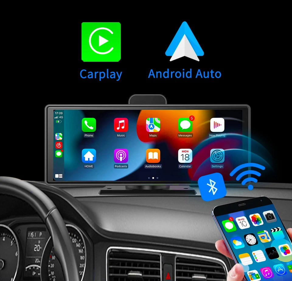 ADINKAM Универсальная 10,26-дюймовая проводная AUX ADAS Wireless Carplay Android Auto 4K WiFi Dash Cam Передняя и задняя портативная автомобильная стереосистема
ADINKAM Универсальная 10,26-дюймовая проводная AUX ADAS Wireless Carplay Android Auto 4K WiFi Dash Cam Передняя и задняя портативная автомобильная стереосистема