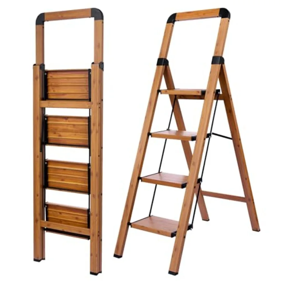 【Spot goods】Step Ladder Folding 4-Step Woodgrain Finish Aluminum Foldable Step LaddersAnti-Slip for Home and Kitchen Office 330
【Spot goods】Step Ladder Folding 4-Step Woodgrain Finish Aluminum Foldable Step LaddersAnti-Slip for Home and Kitchen Office 330