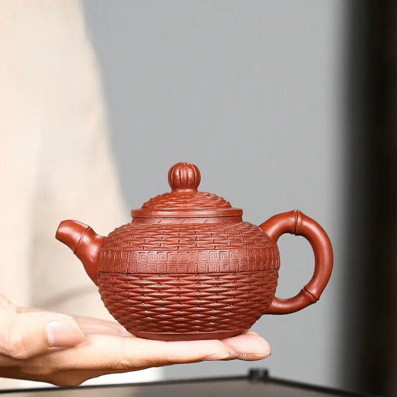 Чайник из глины цзяньши (чжяньши) ручной работы, 250 мл, с бамбуковым узором, Китай, Иньцзинь
Чайник из глины цзяньши (чжяньши) ручной работы, 250 мл, с бамбуковым узором, Китай, Иньцзинь