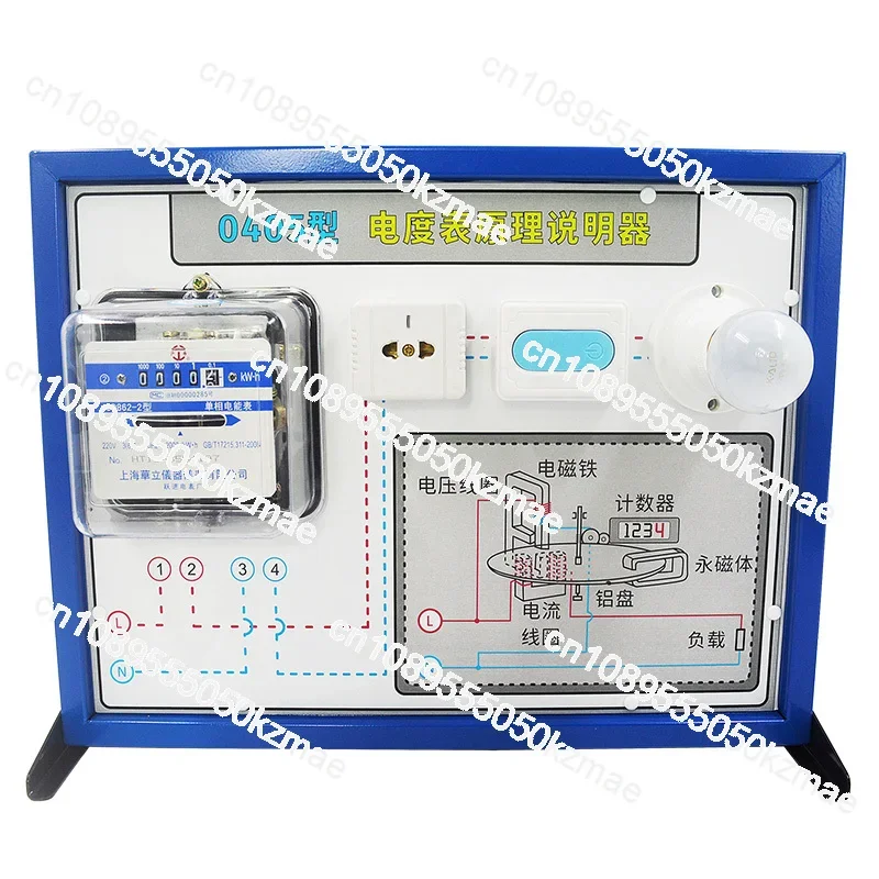 Applicable to electric meter principle descriptor mechanical electric energy instrument
Applicable to electric meter principle descriptor mechanical electric energy instrument