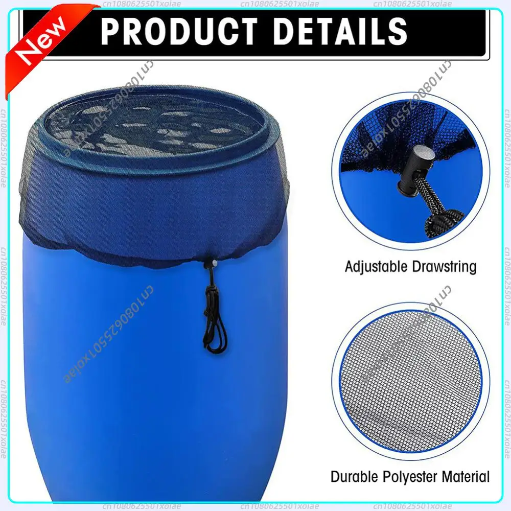 1-5pcs 60-120cm Mesh Cover Netting for Rain Barrel Water Collection Bucket Raindrop Anti-fall Leaves Filter Net Water Protection
1-5pcs 60-120cm Mesh Cover Netting for Rain Barrel Water Collection Bucket Raindrop Anti-fall Leaves Filter Net Water Protection