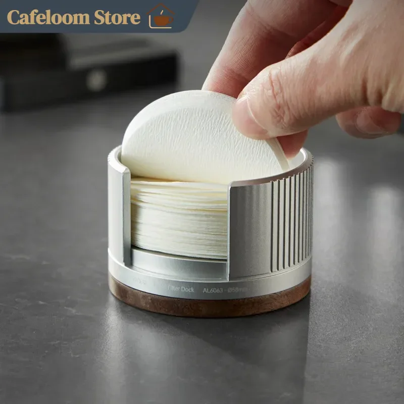 Hero Round Coffee Filter Storage Box Aluminum Alloy Dustproof Filter Storage Box Universal Filter Rack For Espresso Machine
Hero Round Coffee Filter Storage Box Aluminum Alloy Dustproof Filter Storage Box Universal Filter Rack For Espresso Machine