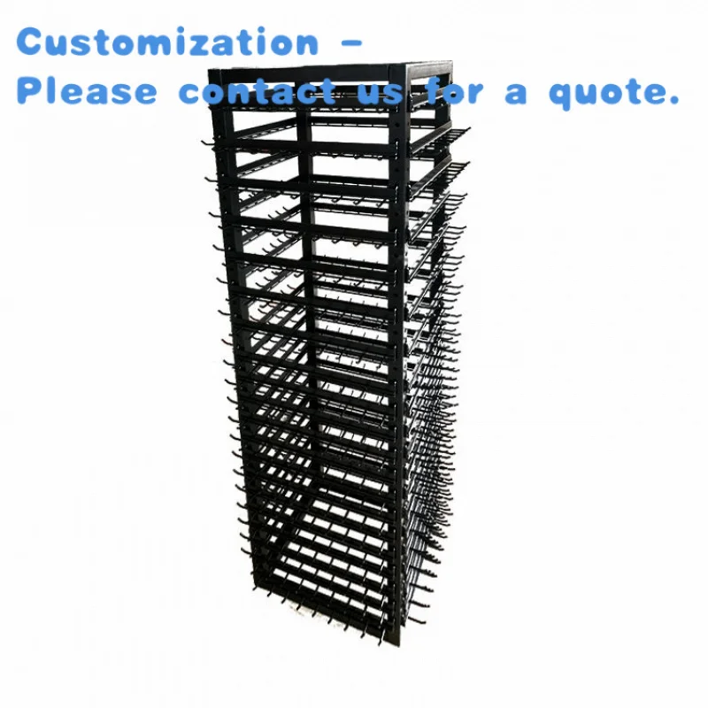 custom.Large Capacity 4-Sided Retail Metal Frame Jewelry Floor Display Stand with Wire Hooks Premium Display Racks
custom.Large Capacity 4-Sided Retail Metal Frame Jewelry Floor Display Stand with Wire Hooks Premium Display Racks