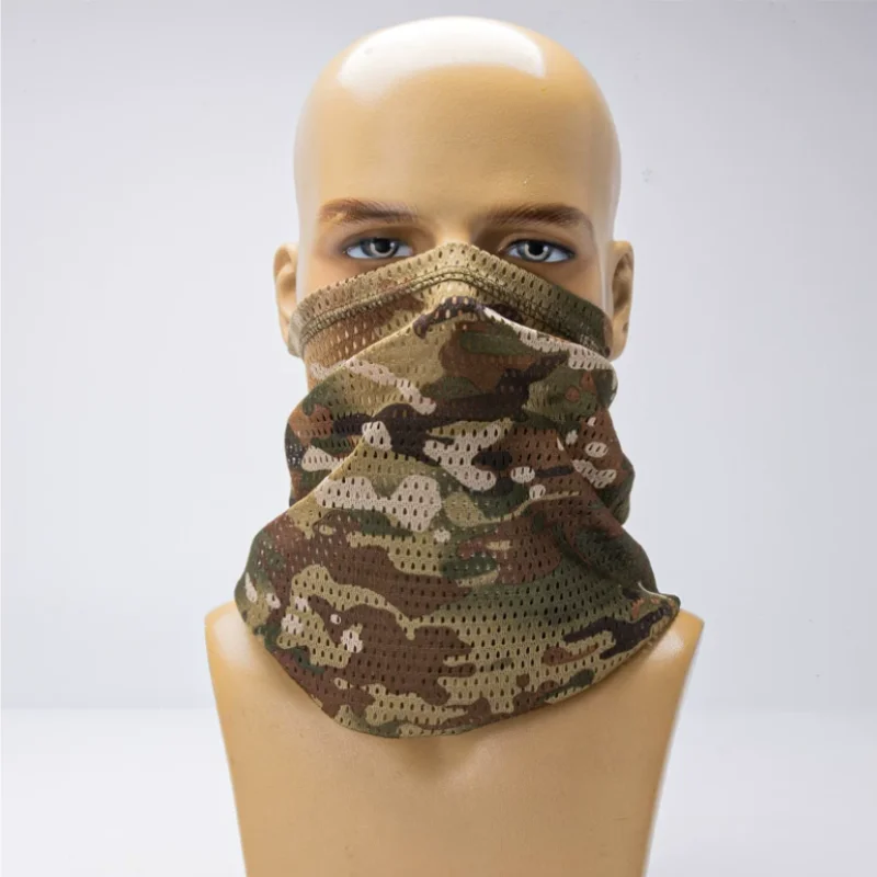Men's Summer Camouflage Mesh Hole Breathable Outdoor Cycling Sunscreen Fishing Insect Proof Face Mask
Men's Summer Camouflage Mesh Hole Breathable Outdoor Cycling Sunscreen Fishing Insect Proof Face Mask