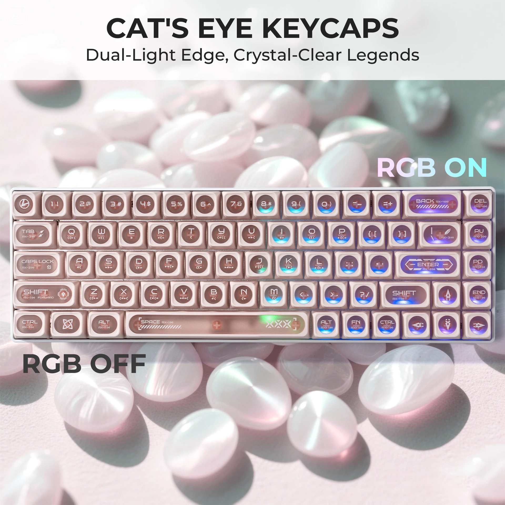 Opal max keycap magnetic axis mechanical keyboard for wooting60 80 bees ez63
Opal max keycap magnetic axis mechanical keyboard for wooting60 80 bees ez63