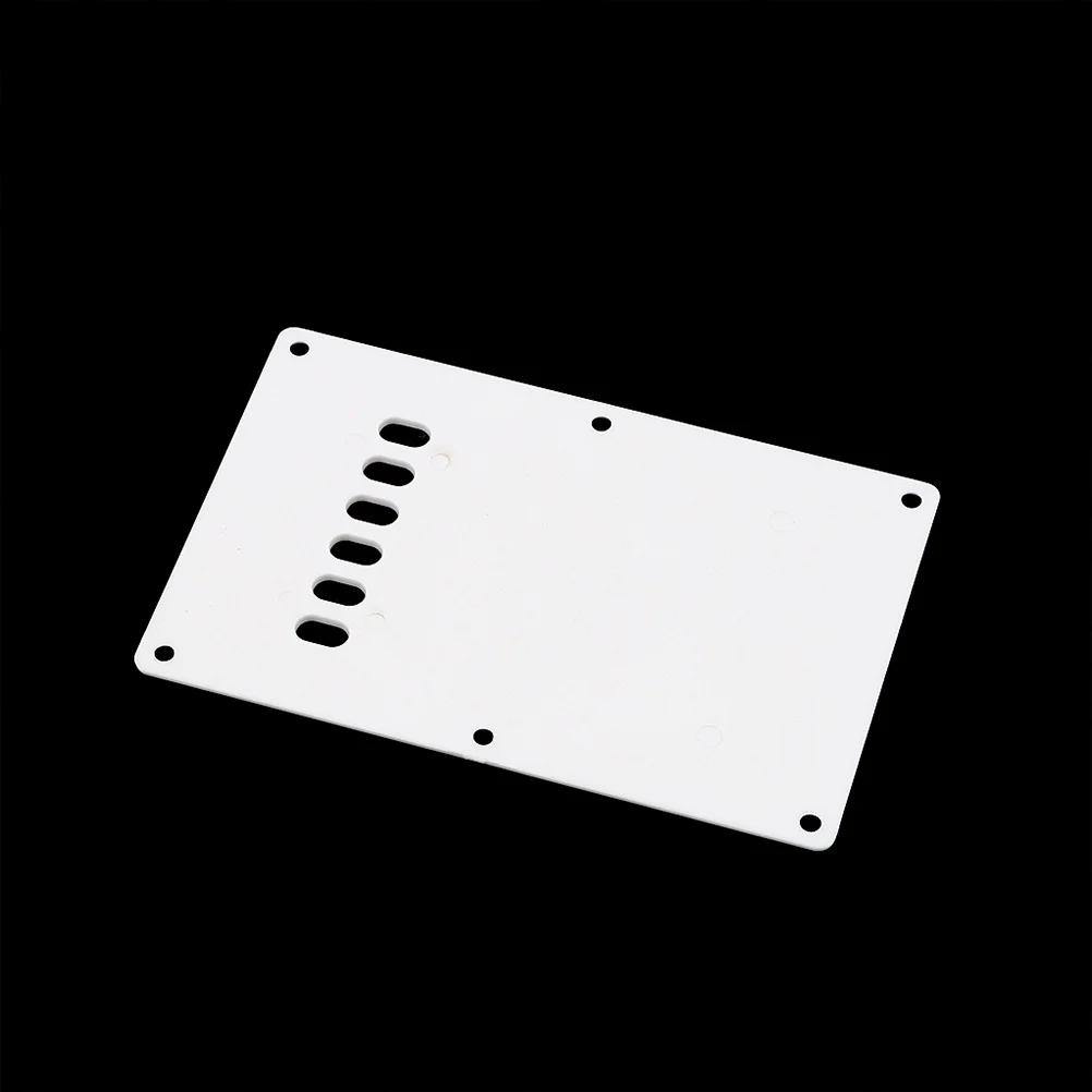 Electric Guitar Backplate 6 Hole Single Layer Black Replacement Pickguard Protective Rear Plate Guitar Parts Accessories
Electric Guitar Backplate 6 Hole Single Layer Black Replacement Pickguard Protective Rear Plate Guitar Parts Accessories