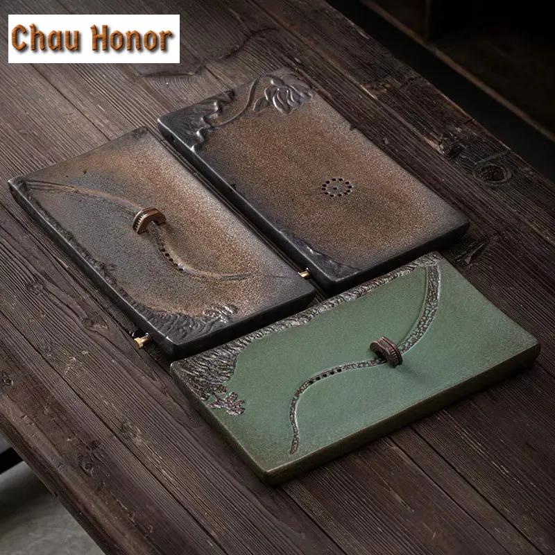 Retro Coarse Pottery Large Rectangular Dry Bubble Tray Chinese Household Water Storage And Drainage Dual-purpose Tea Tray Gifts
Retro Coarse Pottery Large Rectangular Dry Bubble Tray Chinese Household Water Storage And Drainage Dual-purpose Tea Tray Gifts