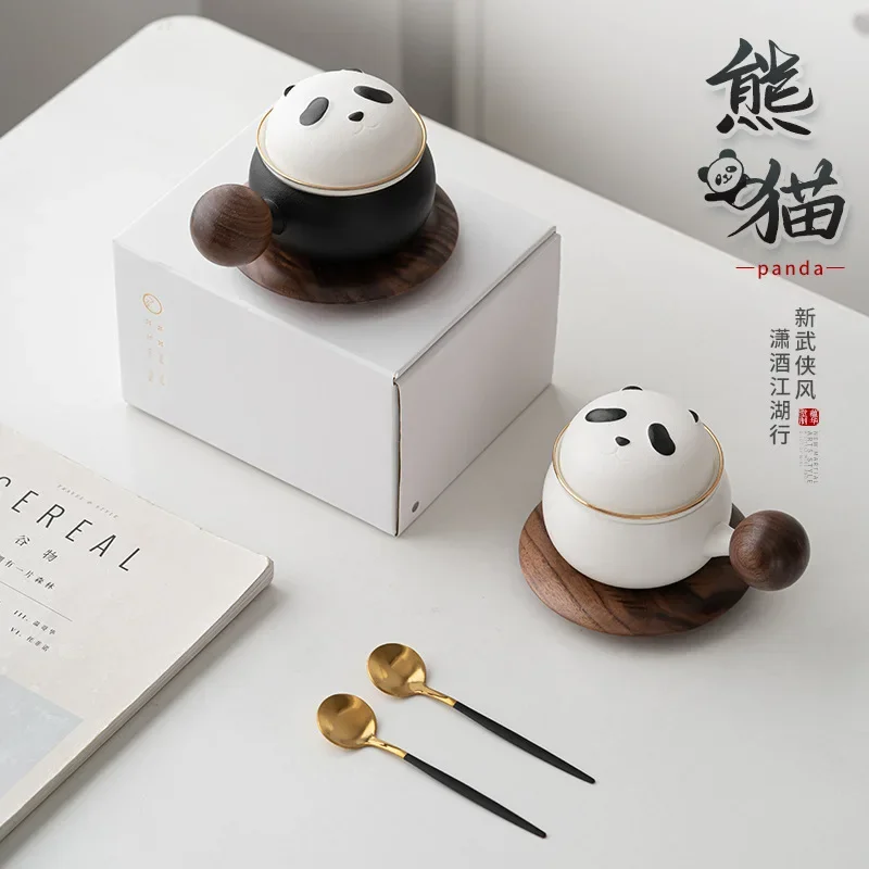 Panda ceramic tea cup office tea set personal special creative cup with lid tea s coffee cup
Panda ceramic tea cup office tea set personal special creative cup with lid tea s coffee cup
