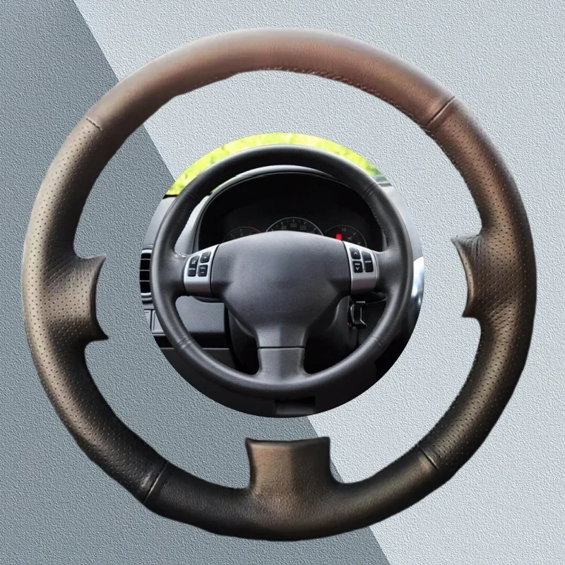 Чехол на руль автомобиля на заказ для Suzuki SX4 Alto Old Swift Opel Agila, искусственная кожа, нескользящие аксессуары для салона автомобиля
Чехол на руль автомобиля на заказ для Suzuki SX4 Alto Old Swift Opel Agila, искусственная кожа, нескользящие аксессуары для салона автомобиля