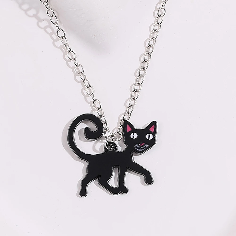 Fashion Disney Coraline Black Cat Necklace for Women Men Black Cat Pendant Necklace Jewelry 2025 New Party Gift
Fashion Disney Coraline Black Cat Necklace for Women Men Black Cat Pendant Necklace Jewelry 2025 New Party Gift