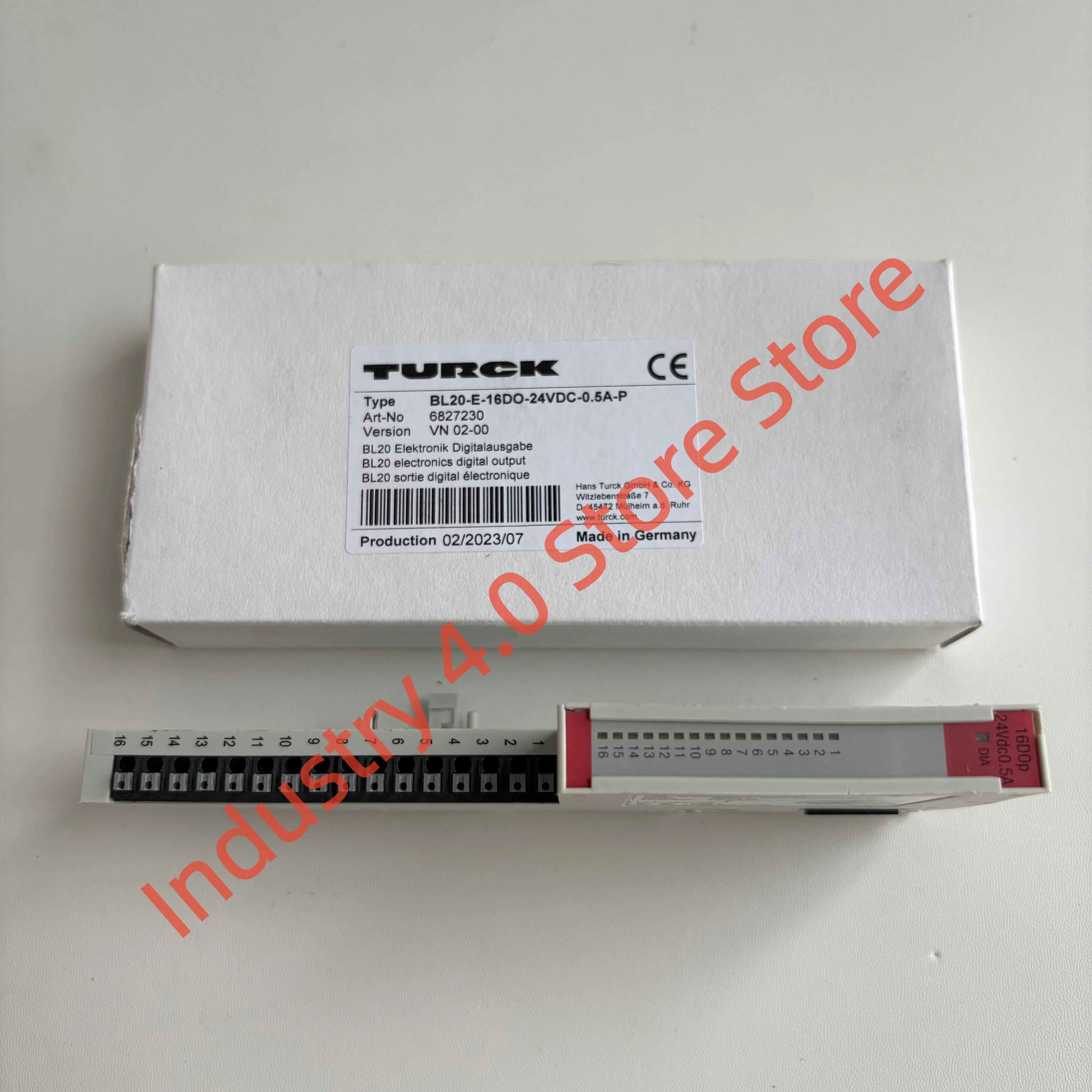 PLC Module BL20-E-16DO-24VDC-0.5A-P 6827230 BL20-E-4AI-TC 6827367 brand new
PLC Module BL20-E-16DO-24VDC-0.5A-P 6827230 BL20-E-4AI-TC 6827367 brand new